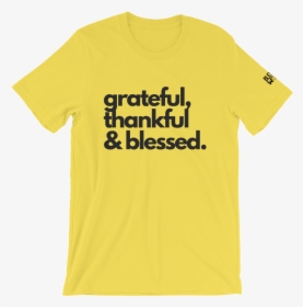 Image Of Grateful, Thankful Blessed Yellow, HD Png Download, Free Download