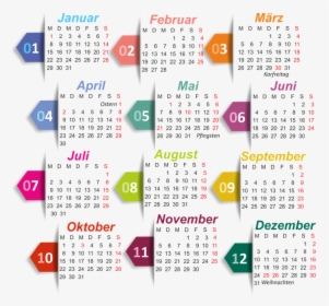 Calendar, 2018, Isolated, Without Background - Pixabay Image Calender, HD Png Download, Free Download