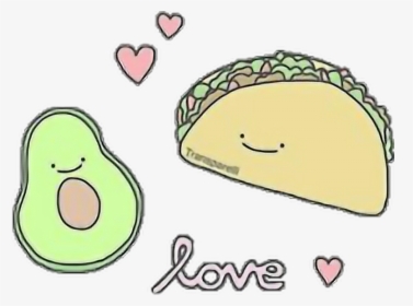 #tumblr #snapchat #aesthetic #filter #love #cute #kawii - Tacos Tumblr Png, Transparent Png, Free Download