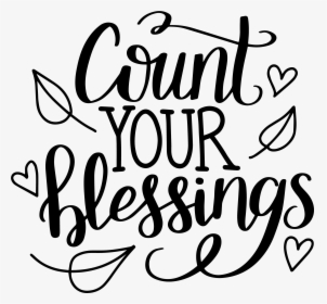 Cotton Svg Blessed - Count Your Blessings Svg, HD Png Download, Free Download
