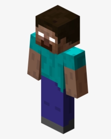 Herobrine Official Minecraft Wiki - Steve From Minecraft, HD Png Download, Free Download