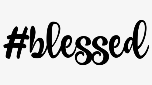 Free - #blessed Silhouette, HD Png Download, Free Download