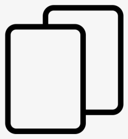 Blank Duplicate Files Icon Png - Duplicate Icon Png, Transparent Png, Free Download