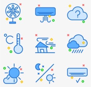 Weather - Air Conditioner Arrow Png, Transparent Png, Free Download