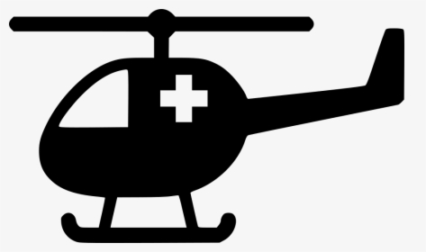 Ambulance Helicopter Comments - Helicopter Icon Png, Transparent Png, Free Download