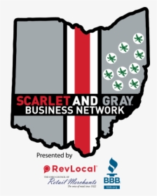 Scarlet & Gray Business Network - Ohio State Scarlet And Gray, HD Png Download, Free Download