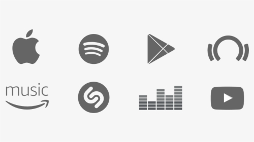 Apple Music, Spotify, Google Play, Beatport, Amazon - Apple Music Logo Transparent, HD Png Download, Free Download