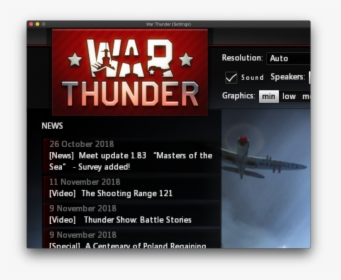 Screen Shot 2018 11 12 At - War Thunder Ps4, HD Png Download, Free Download