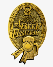 Great American Beer Festival Gold Medal, HD Png Download, Free Download