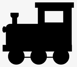 Silhouette Clip Art Steam Train Train Silhouette Black, HD Png Download, Free Download