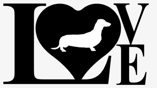 Love Weiner Dog Svg, HD Png Download, Free Download