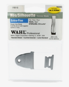 Wahl 1093 100 Extra Fine Neo/silhouette Trimmer Blade - Wahl, HD Png Download, Free Download