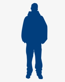 Person In Hoodie Silhouette, HD Png Download, Free Download