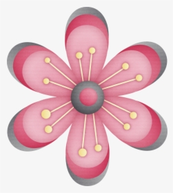 Spring Clipart Png , Png Download - Flower Scrapbook Clipart Hd, Transparent Png, Free Download