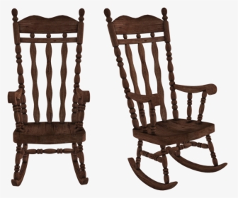 Wooden Rocking Chair Repair - Rocking Chair Png, Transparent Png, Free Download