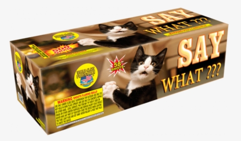 Say What By World-class Fireworks - Say What Cat Firework, HD Png Download, Free Download