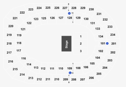 Ricoh Coliseum Seating Chart Wwe, HD Png Download, Free Download