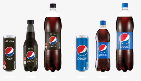 Pepsi Black Bottle Malaysia Clipart , Png Download - 1.5 Ltr Pepsi Png, Transparent Png, Free Download