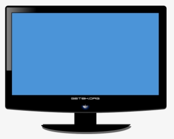 Transparent Plasma Tv Clipart - Monitor Computer Output Devices, HD Png Download, Free Download