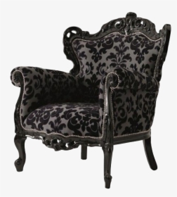 Wing Chair Png Transparent Image - Schwarze Sessel, Png Download, Free Download