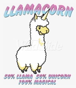Llama Clipart Unicorn - Unicorn Llama Clipart, HD Png Download, Free Download