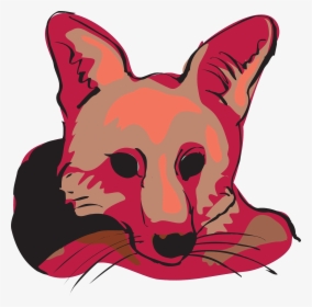 Red Fox Face Svg Clip Arts - Red Fox Face Clipart, HD Png Download, Free Download
