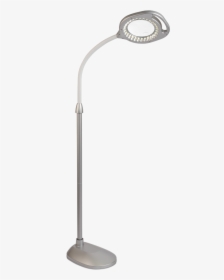 Remarkable Magnifier Floor Lamp With Ottlite 2 In 1 - Led Floor Lamp With Magnifying Glass, HD Png Download, Free Download