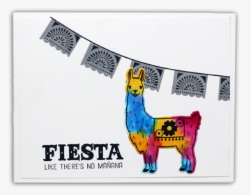 Fiesta Like There's No Manana Llama, HD Png Download, Free Download