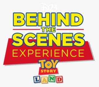 Tickets For D23"s Behind The Scenes Experience - Toy Story 3, HD Png Download, Free Download