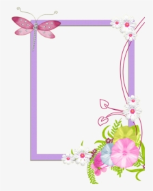 Transparent Boarders Png - Flower Clip Art Borderline, Png Download, Free Download