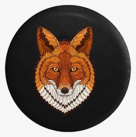 Orange Red Fox - Голова Лисы Вектор, HD Png Download, Free Download
