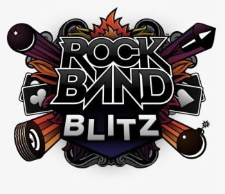 Rock Band Png Hd - Rock Band Blitz Xbox 360, Transparent Png, Free Download