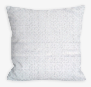 Pure Hashes Light Grey And White Pillow - Cushion, HD Png Download, Free Download