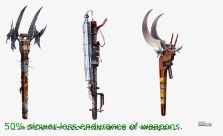Download Mods Transparent Background - Dying Light Weapon Mods, HD Png Download, Free Download