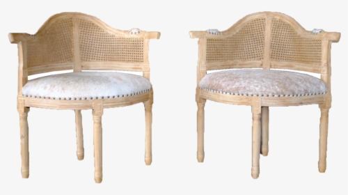 Jillian Chairs, Rustic Animal Hide Chair With Cane - Chair, HD Png Download, Free Download