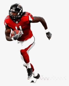 Atlanta Falcons Julio Jones Clipart Nfl American Football - Julio Jones In Falcons Uniform, HD Png Download, Free Download