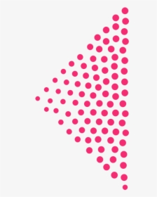 #triangle #dots #pink #arrow #frames #corners #borders - Corner Dots Png, Transparent Png, Free Download