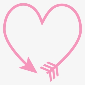 Arrow , Png Download - Heart, Transparent Png, Free Download