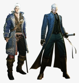 Devil May Cry Vergil , Png Download - Devil May Cry Dante Brother, Transparent Png, Free Download