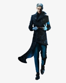 Dmc Devil May Cry Vergil Png - Vergil Devil May Cry 2015, Transparent Png, Free Download
