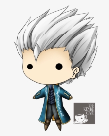 Vergil Devil May Cry Chibi, HD Png Download, Free Download