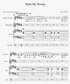 Came Here For Love Sheet Music, HD Png Download, Free Download