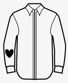 White Heart On Sleeve, HD Png Download, Free Download