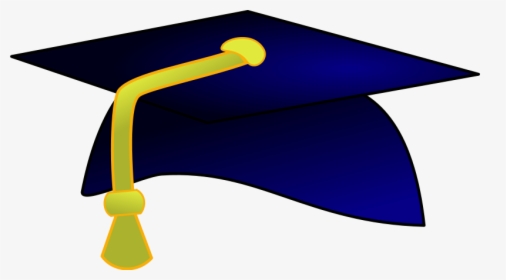 Clip Art For Graduation - Blue And Gold Graduation Cap, HD Png Download, Free Download