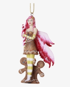 Gingerbread Fairy Hanging Ornament - Figurine, HD Png Download, Free Download