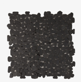 Nero Bianco Matt Flat Pebbles - Black Garage Mat, HD Png Download, Free Download