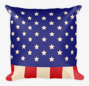 American Stars Square Pillow - Throw Pillow, HD Png Download, Free Download