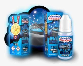 E-liquid American Stars 10ml - American Stars Blue Magic Liquid, HD Png Download, Free Download