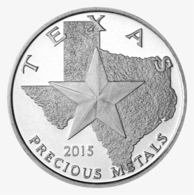 2015 Texas Silver Round, HD Png Download, Free Download