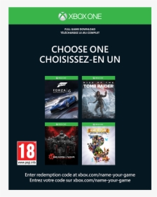 Xbox One Choose One, HD Png Download, Free Download